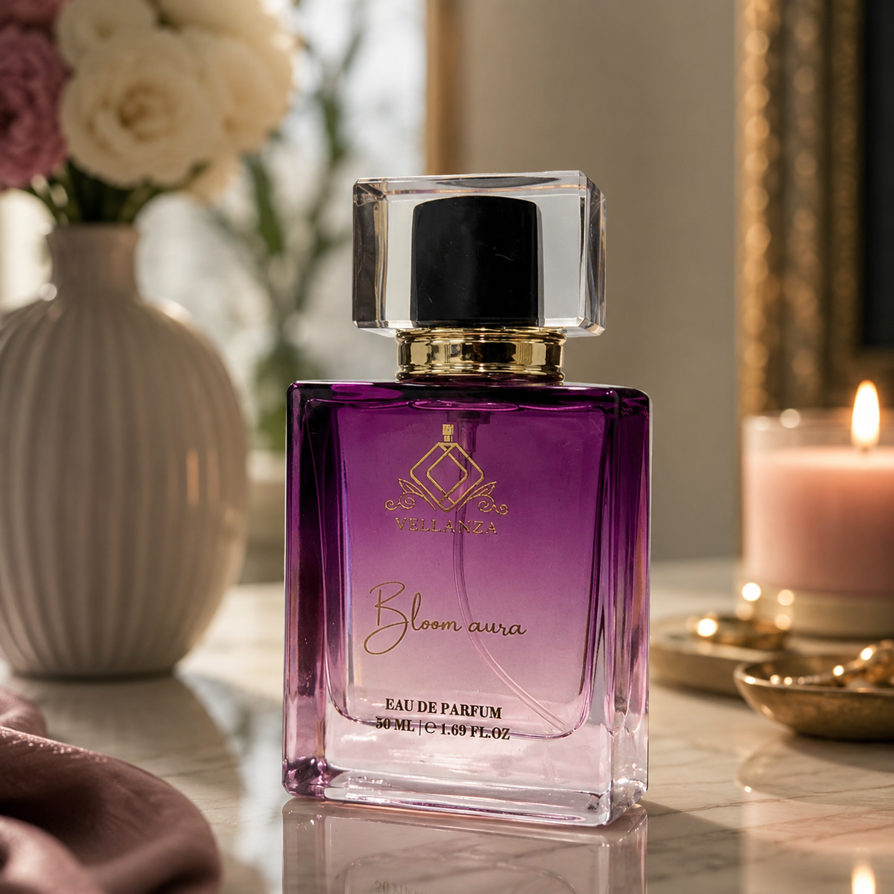 Vellanza Bloom Aura luxury perfume